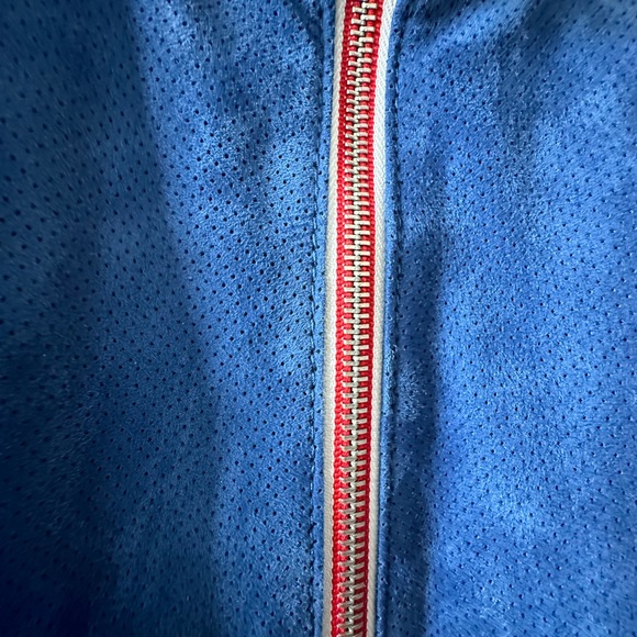 - Michael Kors Perforated Suede Jacket. Excellent quality and condition. - Picture 5 of 6